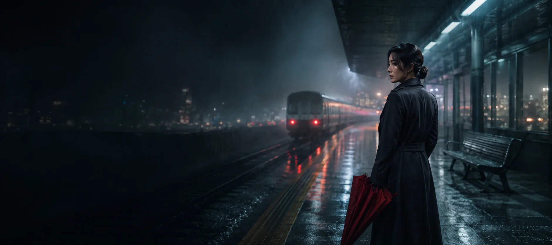 雨夜车站影片独家首映画面